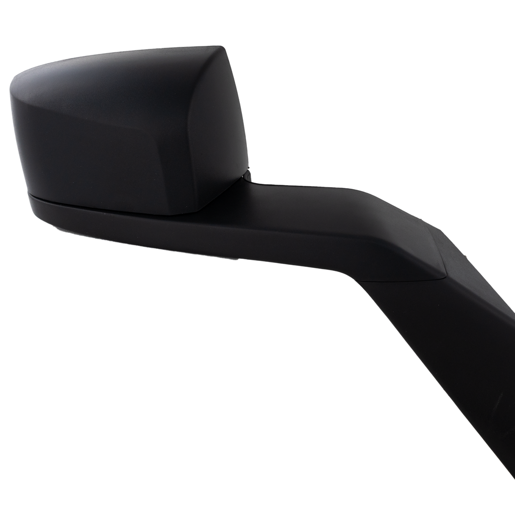 VOLVO VNL 04-14 HOOD MIRROR RH, Manual Adjust, Non-Folding, Non-Heated, Textured Black