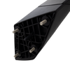 VOLVO VNL 04-14 HOOD MIRROR RH, Manual Adjust, Non-Folding, Non-Heated, Textured Black