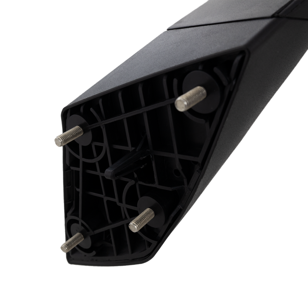 VOLVO VNL 04-14 HOOD MIRROR RH, Manual Adjust, Non-Folding, Non-Heated, Textured Black