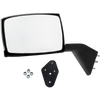VOLVO VNL 04-14 HOOD MIRROR LH, Manual Adjust, Non-Folding, Non-Heated, Chrome