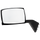 VOLVO VNL 04-14 HOOD MIRROR LH, Manual Adjust, Non-Folding, Non-Heated, Chrome