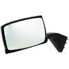 VOLVO VNL 04-14 HOOD MIRROR LH, Manual Adjust, Non-Folding, Non-Heated, Chrome