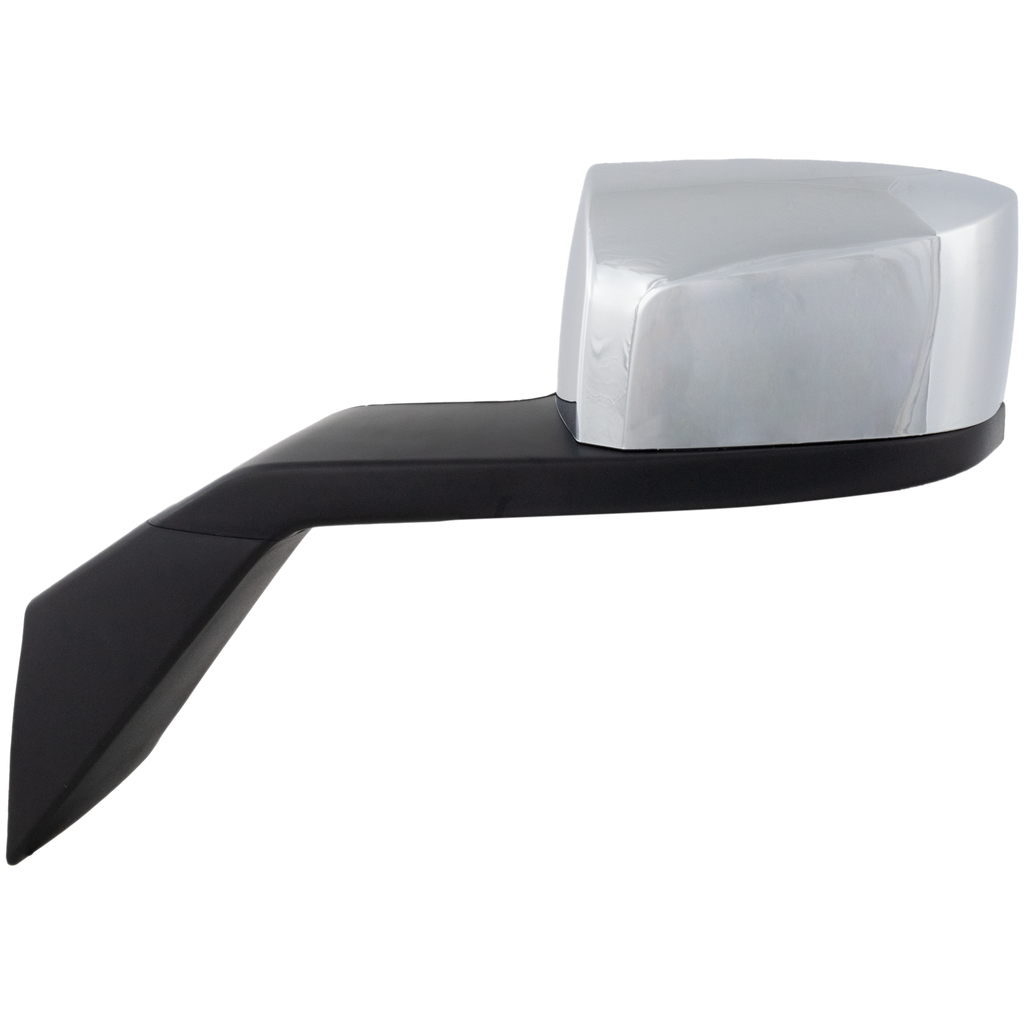 VOLVO VNL 04-14 HOOD MIRROR LH, Manual Adjust, Non-Folding, Non-Heated, Chrome