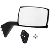 VOLVO VNL 04-14 HOOD MIRROR RH, Manual Adjust, Non-Folding, Non-Heated, Chrome