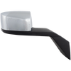 VOLVO VNL 04-14 HOOD MIRROR RH, Manual Adjust, Non-Folding, Non-Heated, Chrome