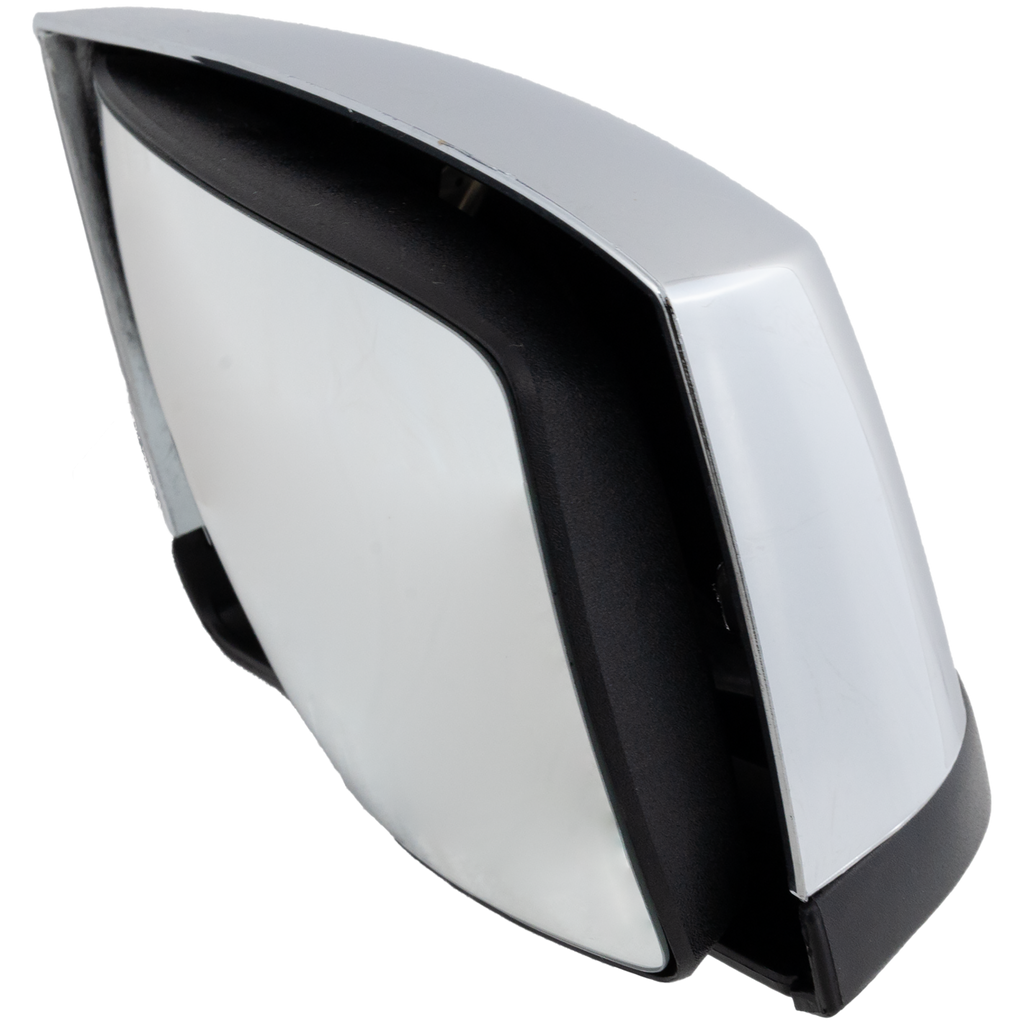 VOLVO VNL 04-14 HOOD MIRROR RH, Manual Adjust, Non-Folding, Non-Heated, Chrome