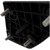 VOLVO VNL 04-14 HOOD MIRROR RH, Manual Adjust, Non-Folding, Non-Heated, Chrome
