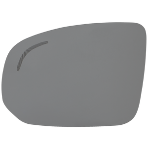 V90 CROSS COUNTRY 17-21/XC60 18-23 MIRROR GLASS LH, Heated, w/ BSD, w/o Auto-Dimming