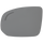 V90 CROSS COUNTRY 17-21/XC60 18-23 MIRROR GLASS LH, Heated, w/ BSD, w/o Auto-Dimming