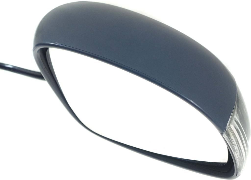 BEETLE 03-10 MIRROR RH, Power, Manual Folding, Heated, Paintable, w/ In-housing Signal Light, w/o Auto Dimming, BSD, and Memory