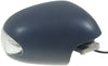 BEETLE 03-10 MIRROR RH, Power, Manual Folding, Heated, Paintable, w/ In-housing Signal Light, w/o Auto Dimming, BSD, and Memory