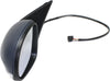 TIGUAN 09-17 MIRROR LH, Power, Power Folding, Heated, Paintable, w/ Memory, Puddle Light, and Signal Light, (SEL/R-Line Model)