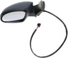TIGUAN 09-17 MIRROR LH, Power, Power Folding, Heated, Paintable, w/ Memory, Puddle Light, and Signal Light, (SEL/R-Line Model)
