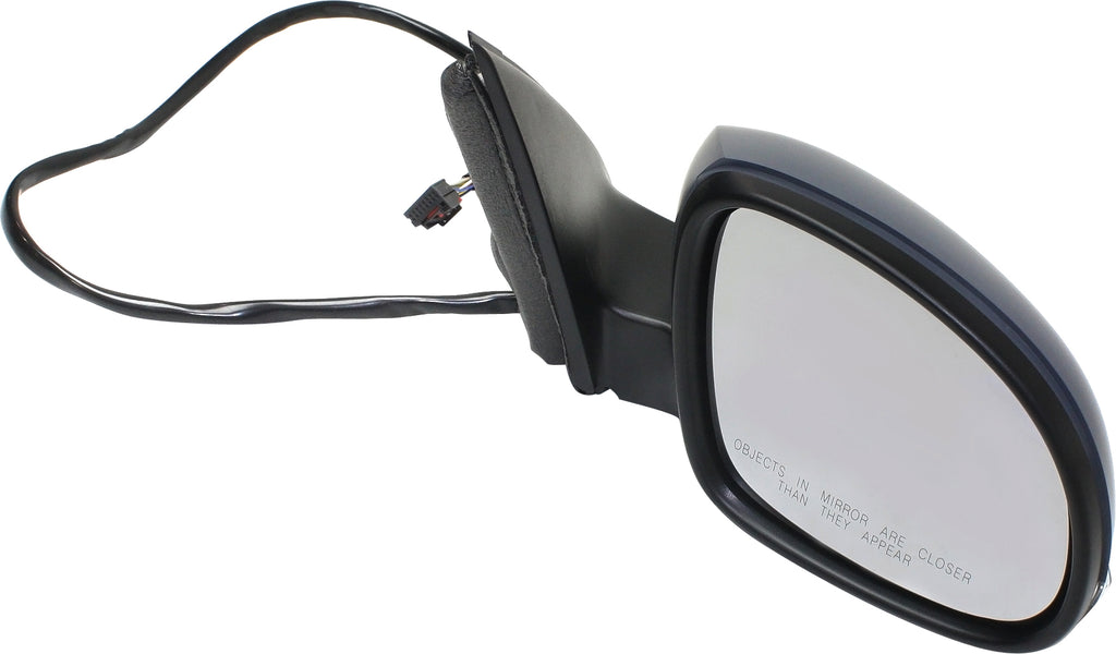 TIGUAN 09-17 MIRROR RH, Power, Power Folding, Heated, Paintable, w/ Memory, Puddle Light, and Signal Light, (SEL/R-Line Model)