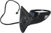 TIGUAN 09-17 MIRROR RH, Power, Power Folding, Heated, Paintable, w/ Memory, Puddle Light, and Signal Light, (SEL/R-Line Model)