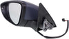 BEETLE 12-19 MIRROR LH, Power, Manual Folding, Heated, Paintable, w/ In-housing Signal Light, w/o Auto Dimming, BSD, and Memory