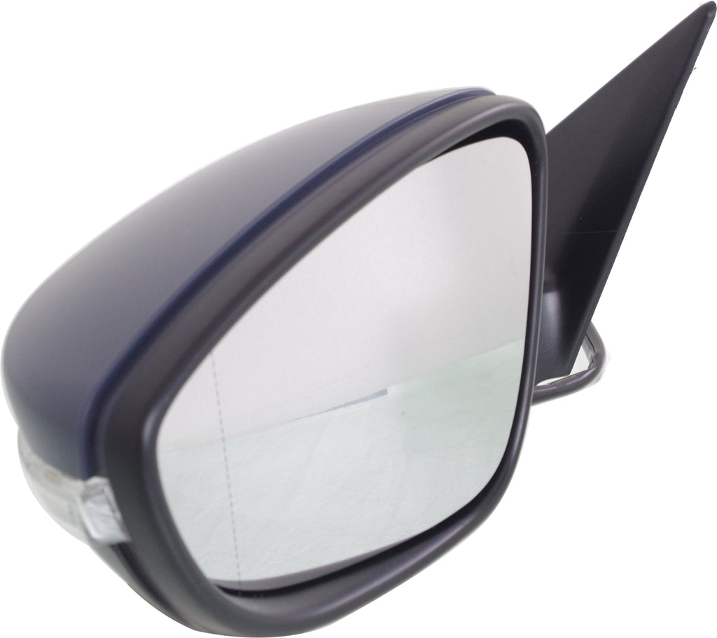 BEETLE 12-19 MIRROR LH, Power, Manual Folding, Heated, Paintable, w/ In-housing Signal Light, w/o Auto Dimming, BSD, and Memory