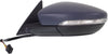 BEETLE 12-19 MIRROR LH, Power, Manual Folding, Heated, Paintable, w/ In-housing Signal Light, w/o Auto Dimming, BSD, and Memory