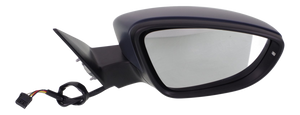 BEETLE 12-19 MIRROR RH, Power, Manual Folding, Heated, Paintable, w/ In-housing Signal Light, w/o Auto Dimming, BSD, and Memory