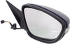 BEETLE 12-19 MIRROR RH, Power, Manual Folding, Heated, Paintable, w/ In-housing Signal Light, w/o Auto Dimming, BSD, and Memory