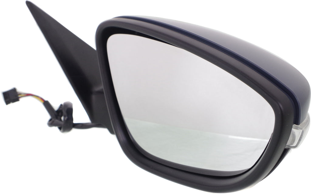 BEETLE 12-19 MIRROR RH, Power, Manual Folding, Heated, Paintable, w/ In-housing Signal Light, w/o Auto Dimming, BSD, and Memory