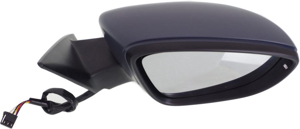 BEETLE 12-19 MIRROR RH, Power, Manual Folding, Heated, Paintable, w/ In-housing Signal Light, w/o Auto Dimming, BSD, and Memory
