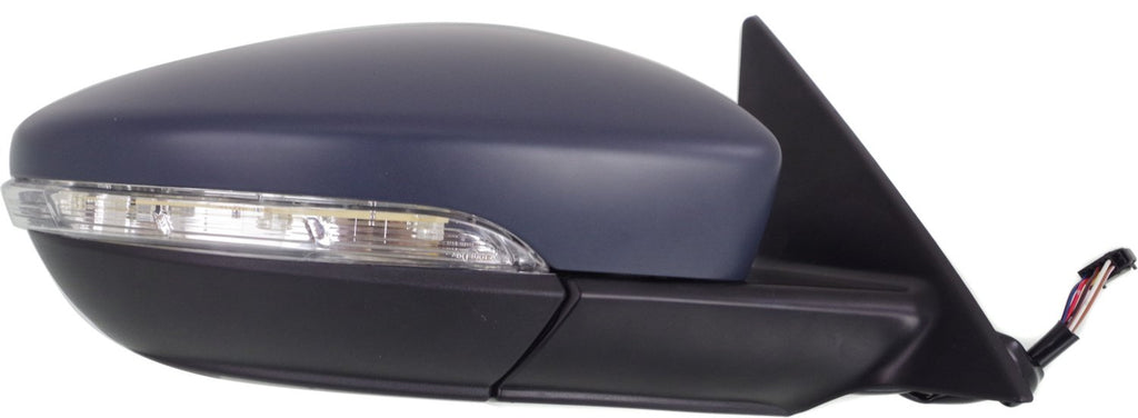 BEETLE 12-19 MIRROR RH, Power, Manual Folding, Heated, Paintable, w/ In-housing Signal Light, w/o Auto Dimming, BSD, and Memory