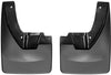 No Drill MudFlaps; Color: Black; 2009 - 2014 Dodge Ram Truck 1500; Fits models with flares