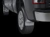 No Drill MudFlaps; Color: Black; 2009 - 2014 Dodge Ram Truck 1500; Fits models with flares