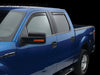 Rear Side Window Deflectors; Color: Dark Smoke; 2008 - 2009 Saturn Vue;