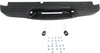 S10 PICKUP 98-04 STEP BUMPER, FACE BAR AND PAD, w/ Pad Provision, w/o Mounting Bracket, Powdercoated Black, Fleetside