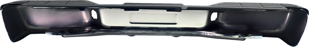 S10 PICKUP 98-04 STEP BUMPER, FACE BAR AND PAD, w/ Pad Provision, w/o Mounting Bracket, Chrome, Fleetside